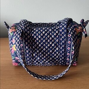 Vintage VERA BRADLEY Royal 1992 1st Generation 100 Mini Duffle Bag Floral